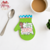 Christmas pot coaster