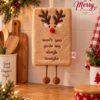 reindeer kitchen towel