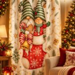 christmas curtain