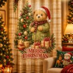 christmas curtain