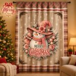 christmas curtain