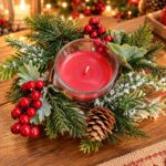 candle chritmas decor chs278