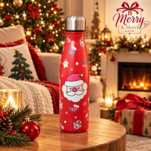 christmas water bottle