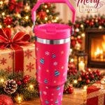 stainless mug with hands